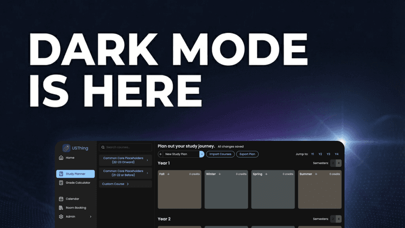 Dark Mode at Dashboard